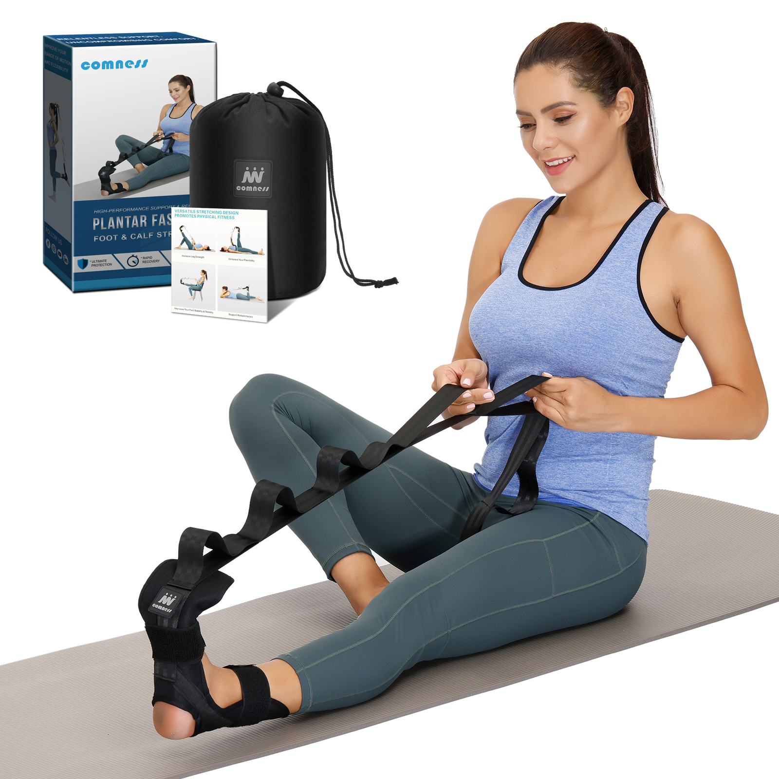 Zenmarkt® Foot Stretcher and Calf Stretcher for Physical Therapy